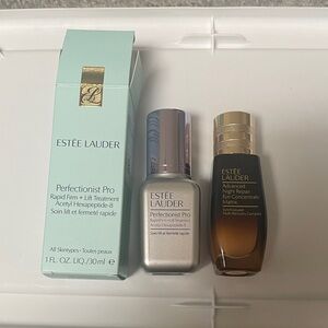 Estee Lauder Face and Eye Cream Set - Silver and Gold